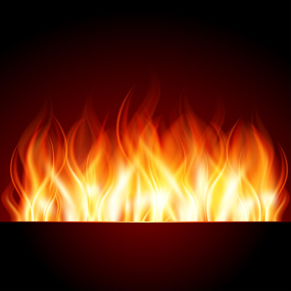 Burn flame fire