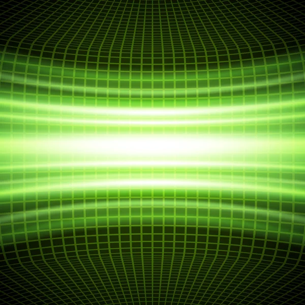 부드러운 빛으로 추상 과학 와이어 — 스톡 벡터
