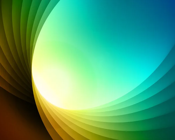 다채로운 부드러운 빛 라인 — 스톡 벡터