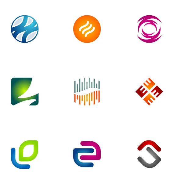 Set di elementi di design logo 29 — Vettoriale Stock