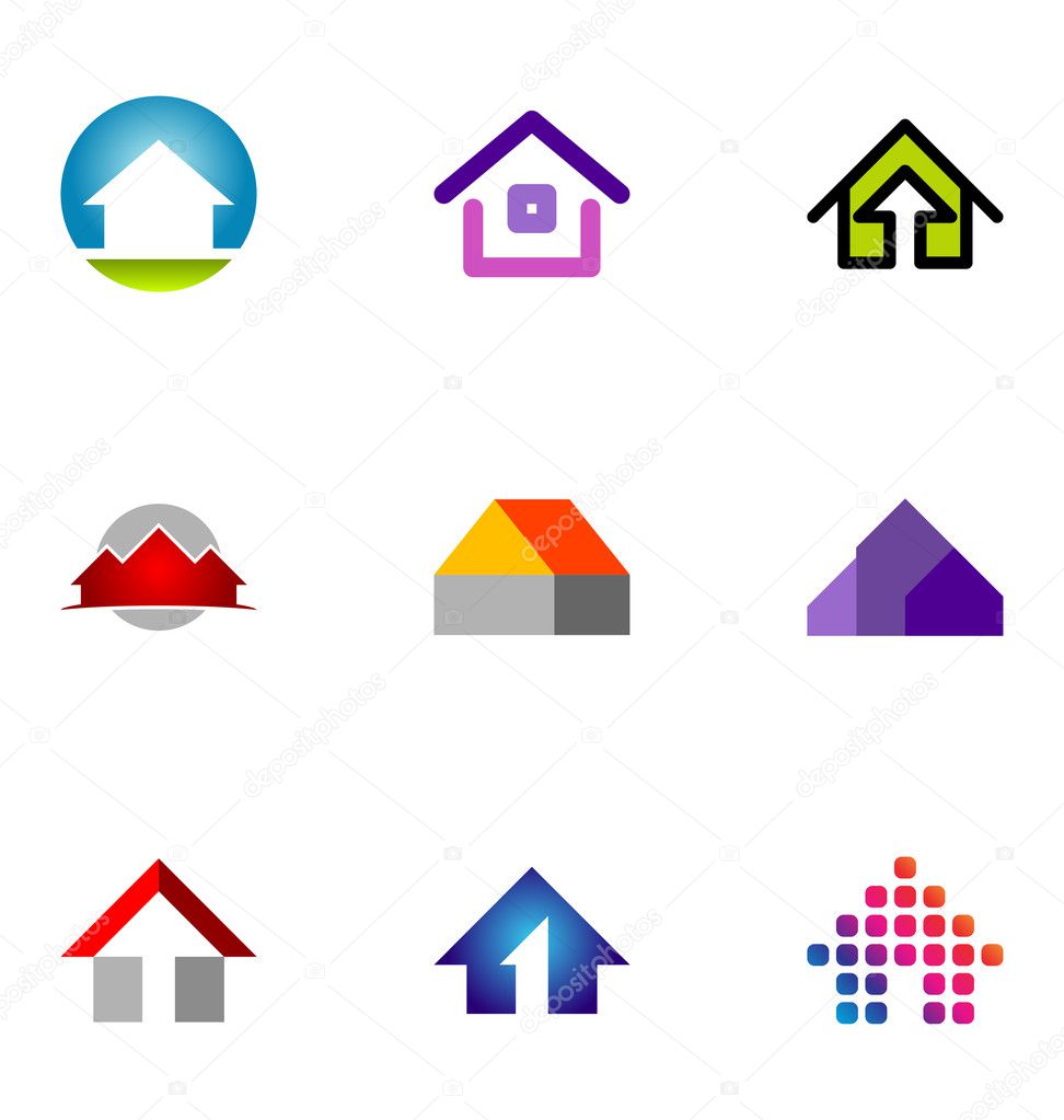 9 logo or icon design elements
