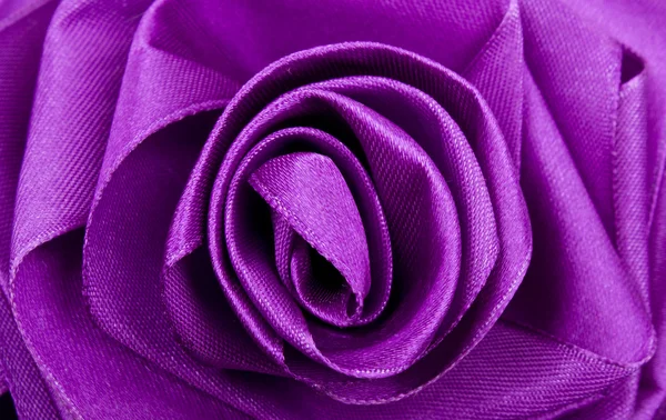 Rosa de raso púrpura — Foto de Stock