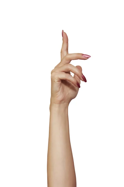 Interesting female hand. — Stock Photo, Image