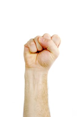 Isolated Fist clipart