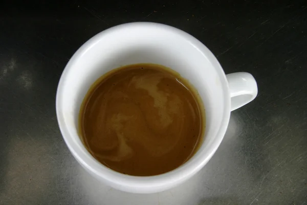 Doppelter Espresso — Stockfoto