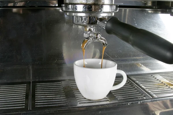 Podwójne espresso — Zdjęcie stockowe