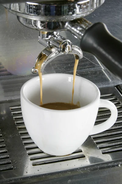 Çift espresso — Stok fotoğraf