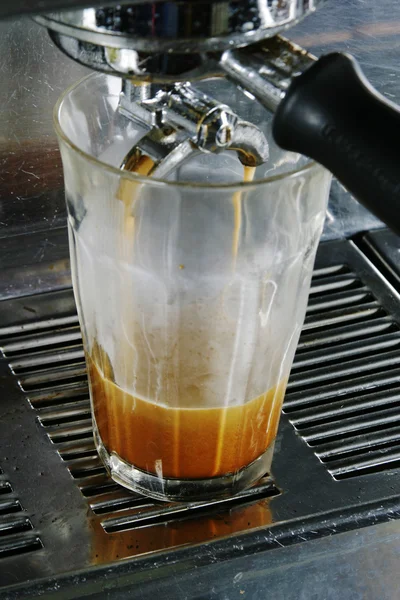 Podwójnej latte — Zdjęcie stockowe
