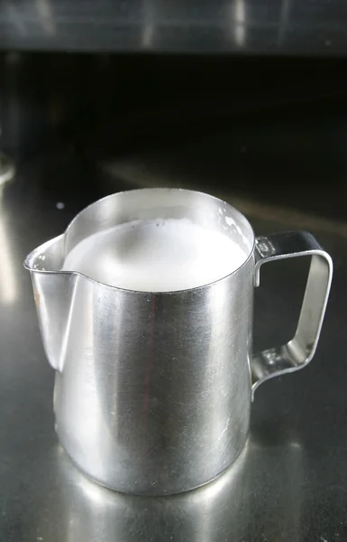 Latte schiumato — Foto Stock
