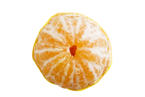 Naranja parcialmente pelada —  Fotos de Stock