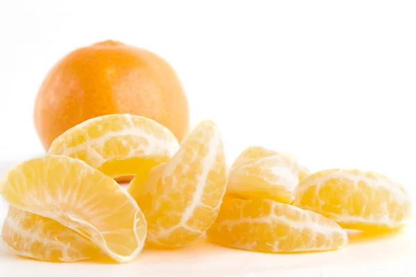 Hromada plátek pomeranče — Stock fotografie