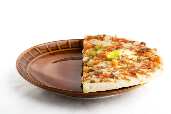Laden kaufte Pizza — Stockfoto