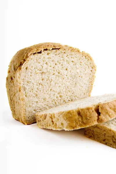 Rebanada de pan casera — Foto de Stock