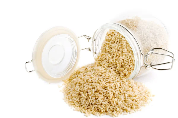 Весь зерно Instant Rice — стоковое фото