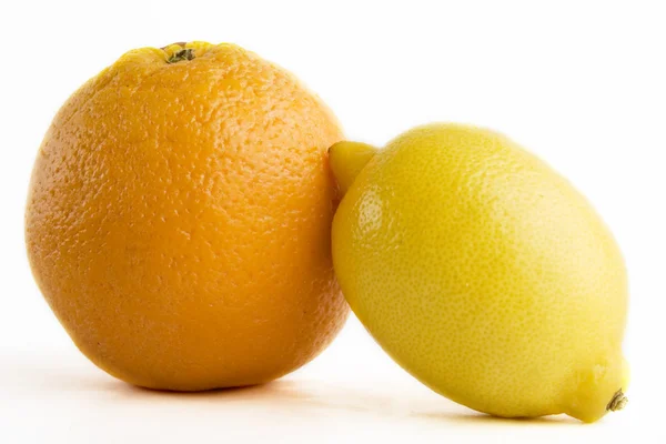 Zitrone und Orange — Stockfoto