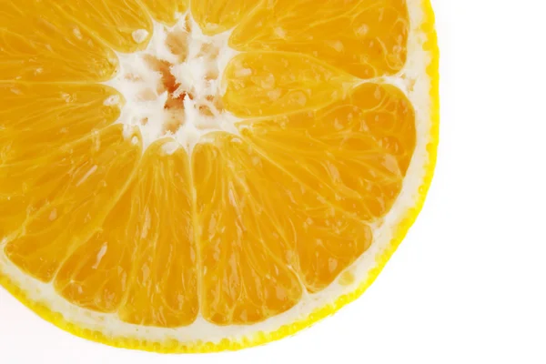 Detalle de rebanada naranja — Foto de Stock