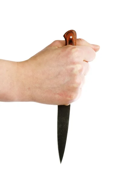 Agarre de la daga del cuchillo del perno — Foto de Stock