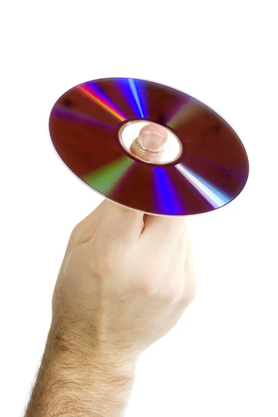Компакт-диск DVD — стоковое фото