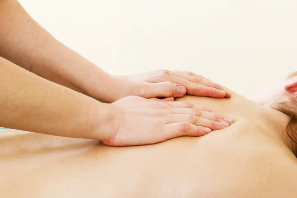 Axel massage lyx — Stockfoto