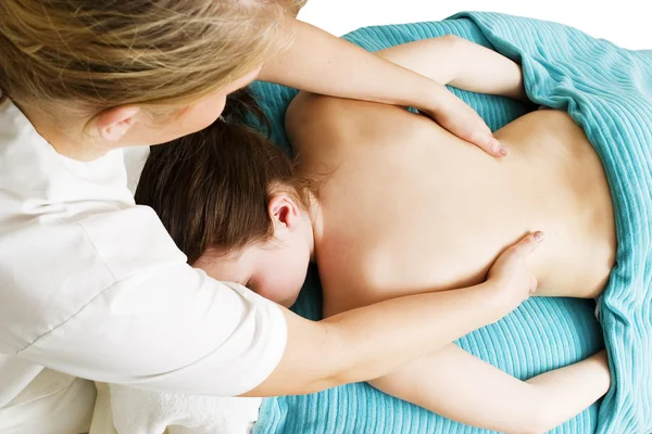 Detalhe de massagem — Fotografia de Stock