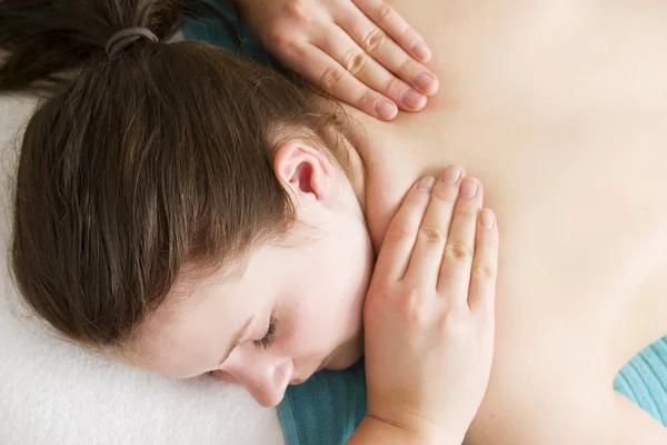 Detalhe de massagem — Fotografia de Stock
