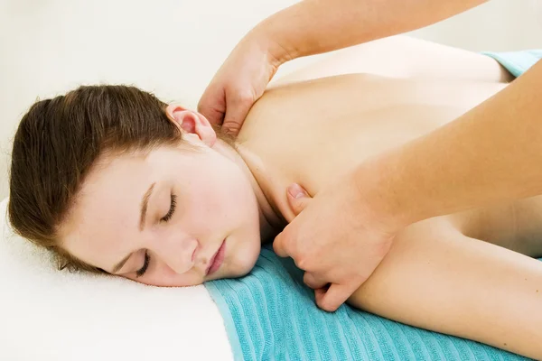 Massage close-up — Stockfoto
