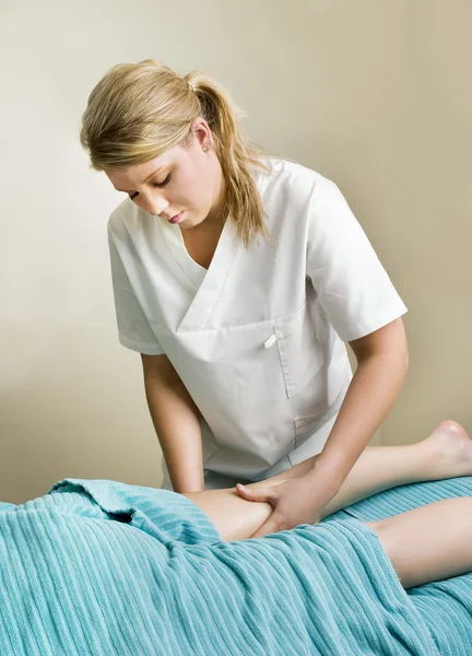 Szczegółowo masaż nóg — Zdjęcie stockowe
