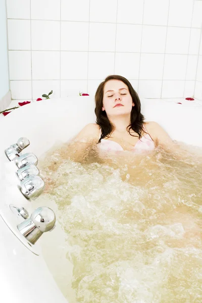 Гідромасажна ванна — стокове фото
