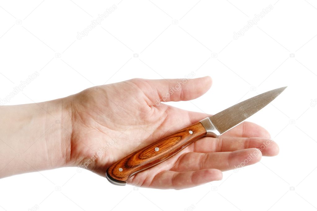Pearing Knife in Hand