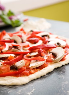 ev yapımı pizza detay