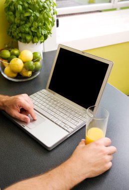 Kitchen Computer clipart