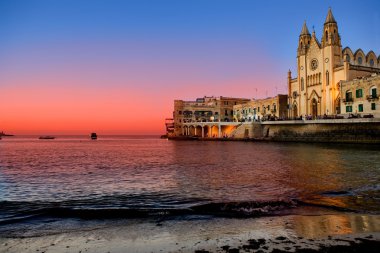 St. Julians Bay - Malta clipart