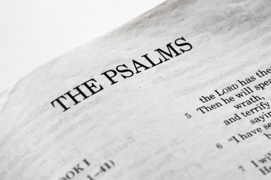 The Psalms clipart