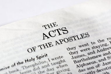 Book of Acts clipart