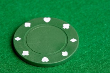 Yeşil poker chip