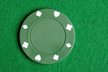 Yeşil poker chip