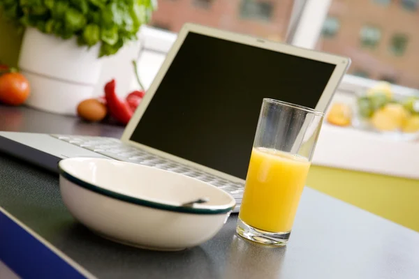 Desayuno en línea — Foto de Stock