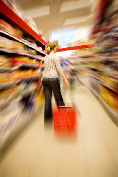 Craze de compras — Fotografia de Stock