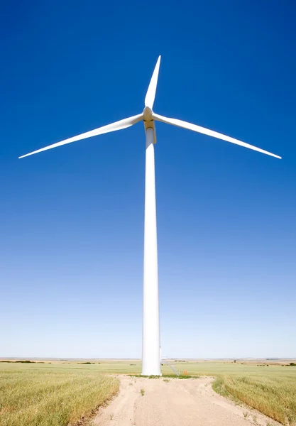 Turbina eoliană de jos — Fotografie, imagine de stoc