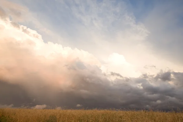 Prairie дощ буря — стокове фото