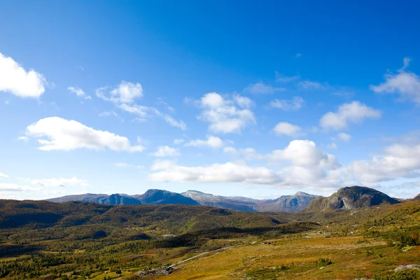 Catena montuosa norvegese — Foto Stock