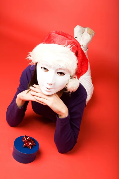 Babbo Natale segreto — Foto Stock