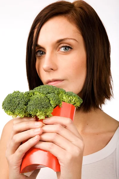 Fast food brokoli — Stok fotoğraf