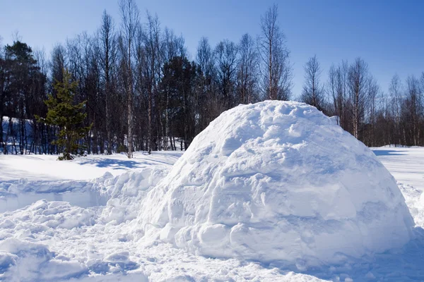Igloo en invierno — Foto de Stock