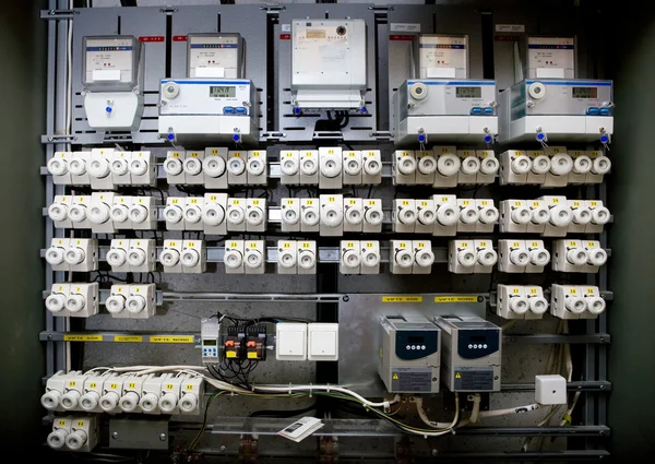 Caja de interruptores industriales — Foto de Stock