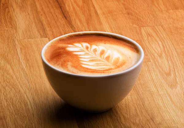 Latte koffie — Stockfoto