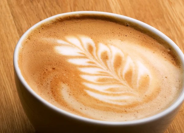 Latte művészet — Stock Fotó