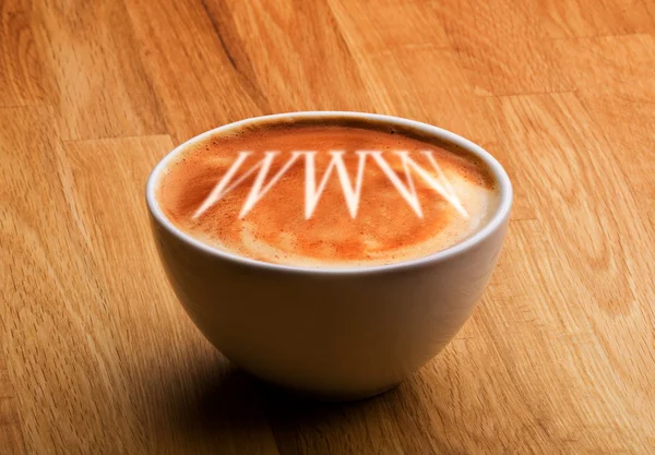 インター ネット カフェのコンセプト — ストック写真