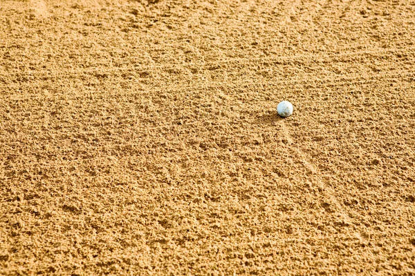 Armadilha de areia de golfe — Fotografia de Stock