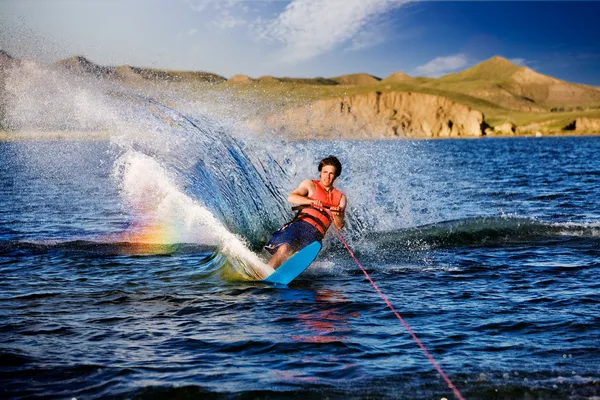 Esqui aquático — Fotografia de Stock